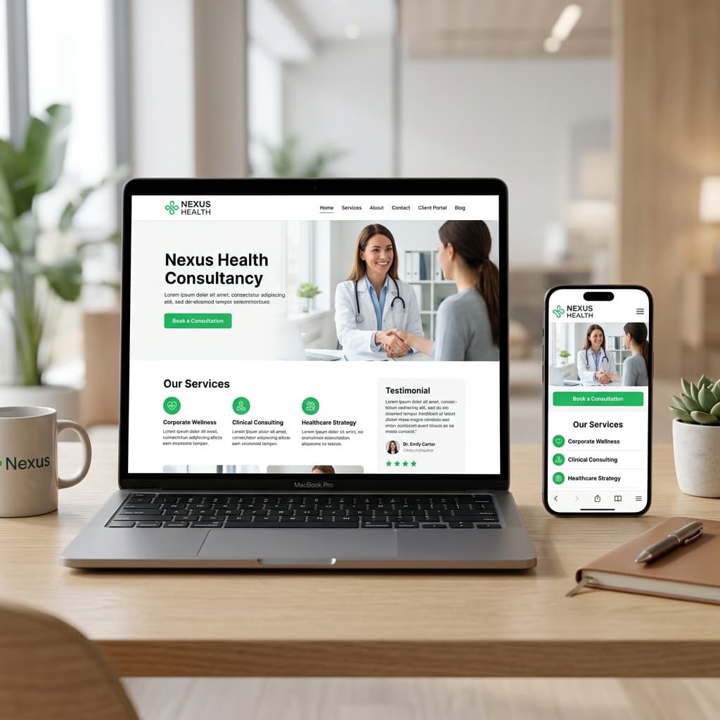 Website Design Mockup